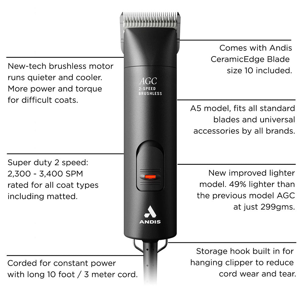 ANDIS CLIPPER AGCB 2 SPEED