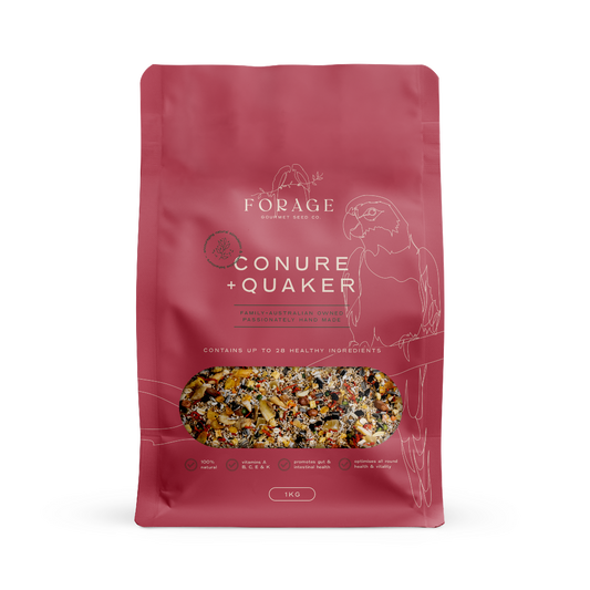 FORAGE CONURE & QUAKER 1KG