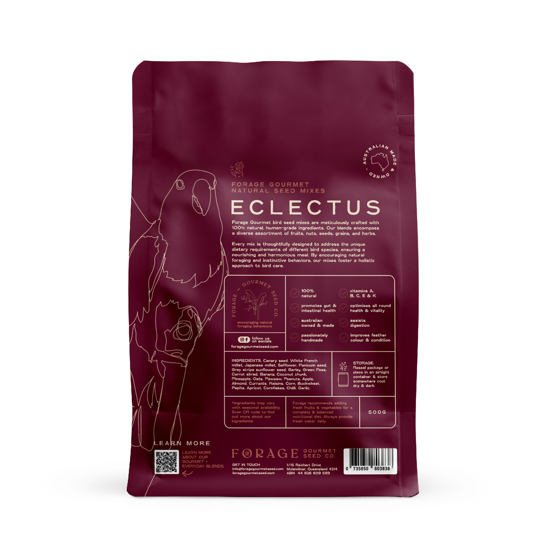 FORAGE ECLECTUS 500G