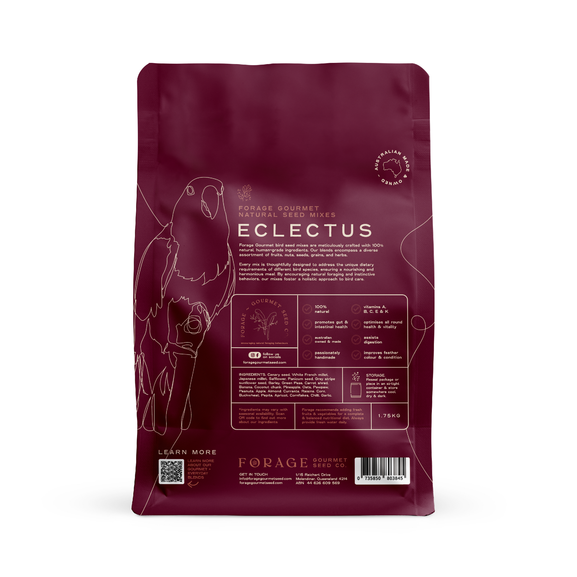 FORAGE ECLECTUS 1.75KG