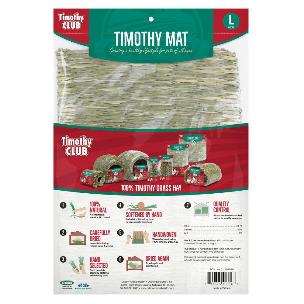 OXBOW TIMOTHY CLUB MAT LARGE