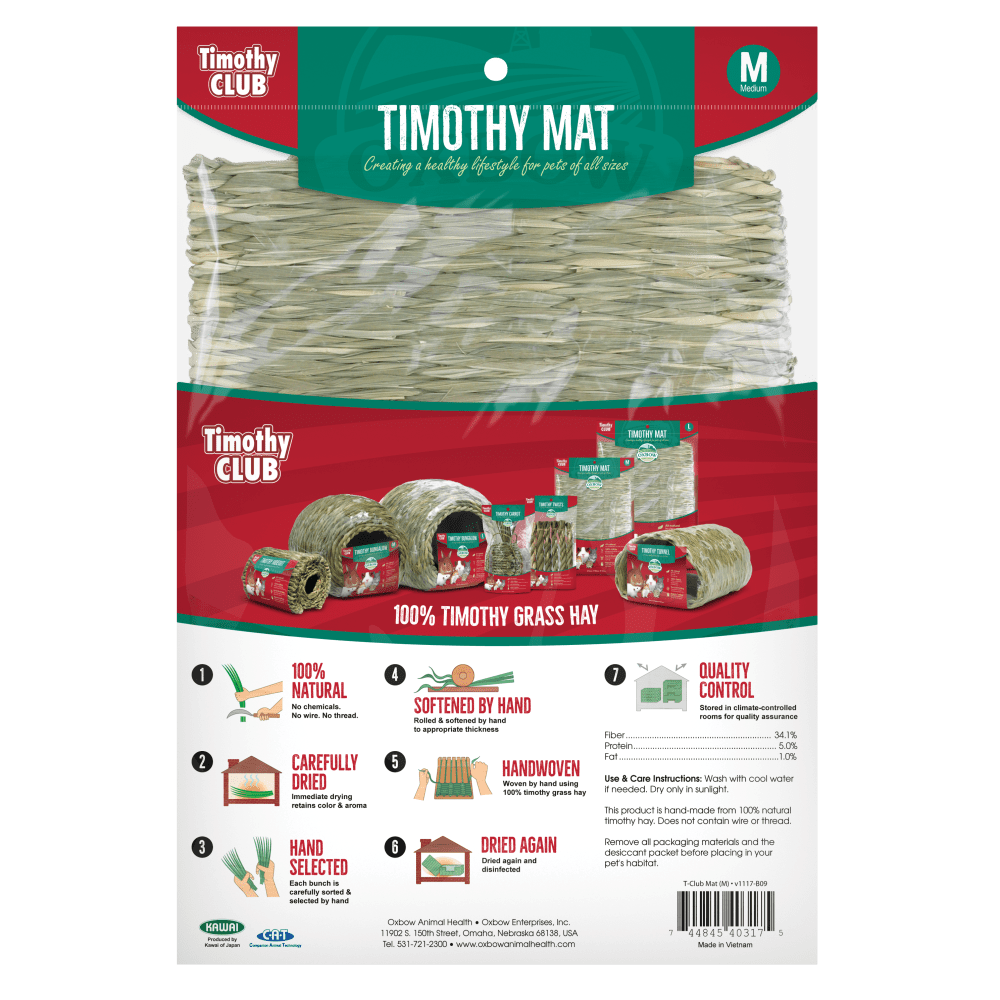 OXBOW TIMOTHY CLUB MAT MEDIUM