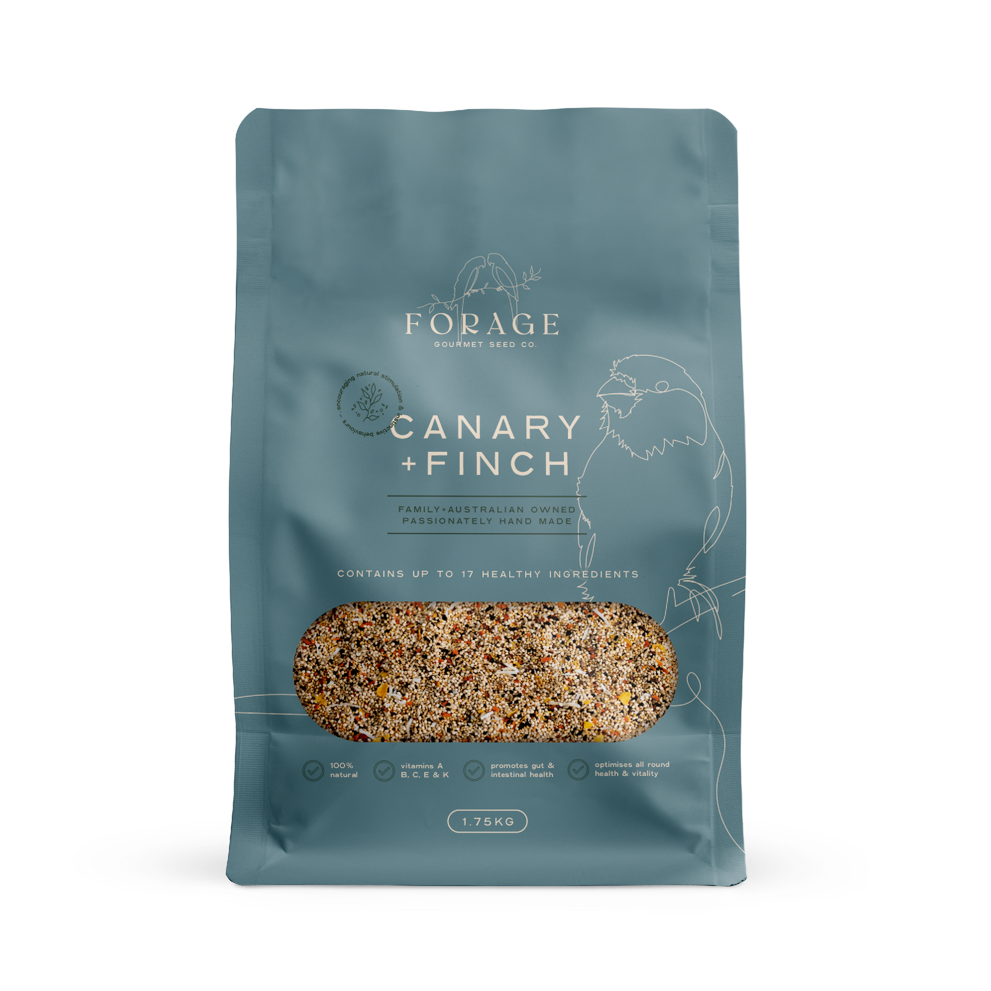 FORAGE CANARY & FINCH 1.75KG