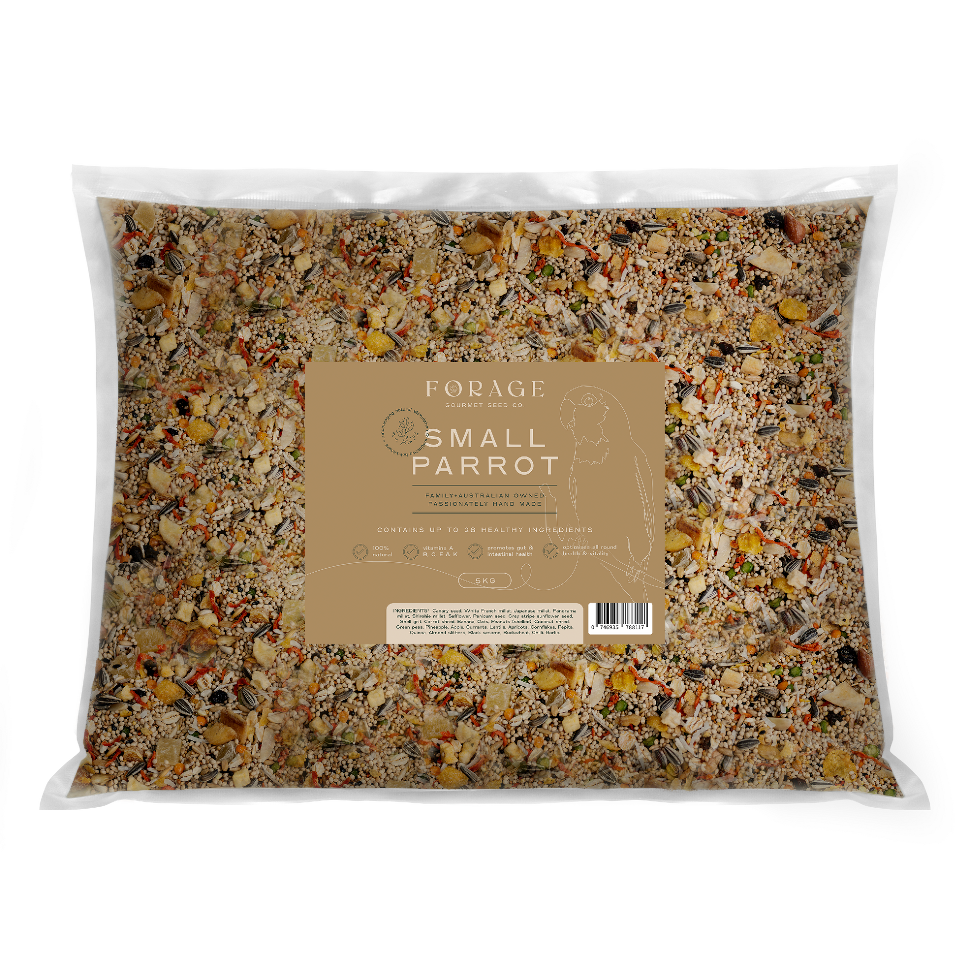 FORAGE SMALL PARROT  5KG