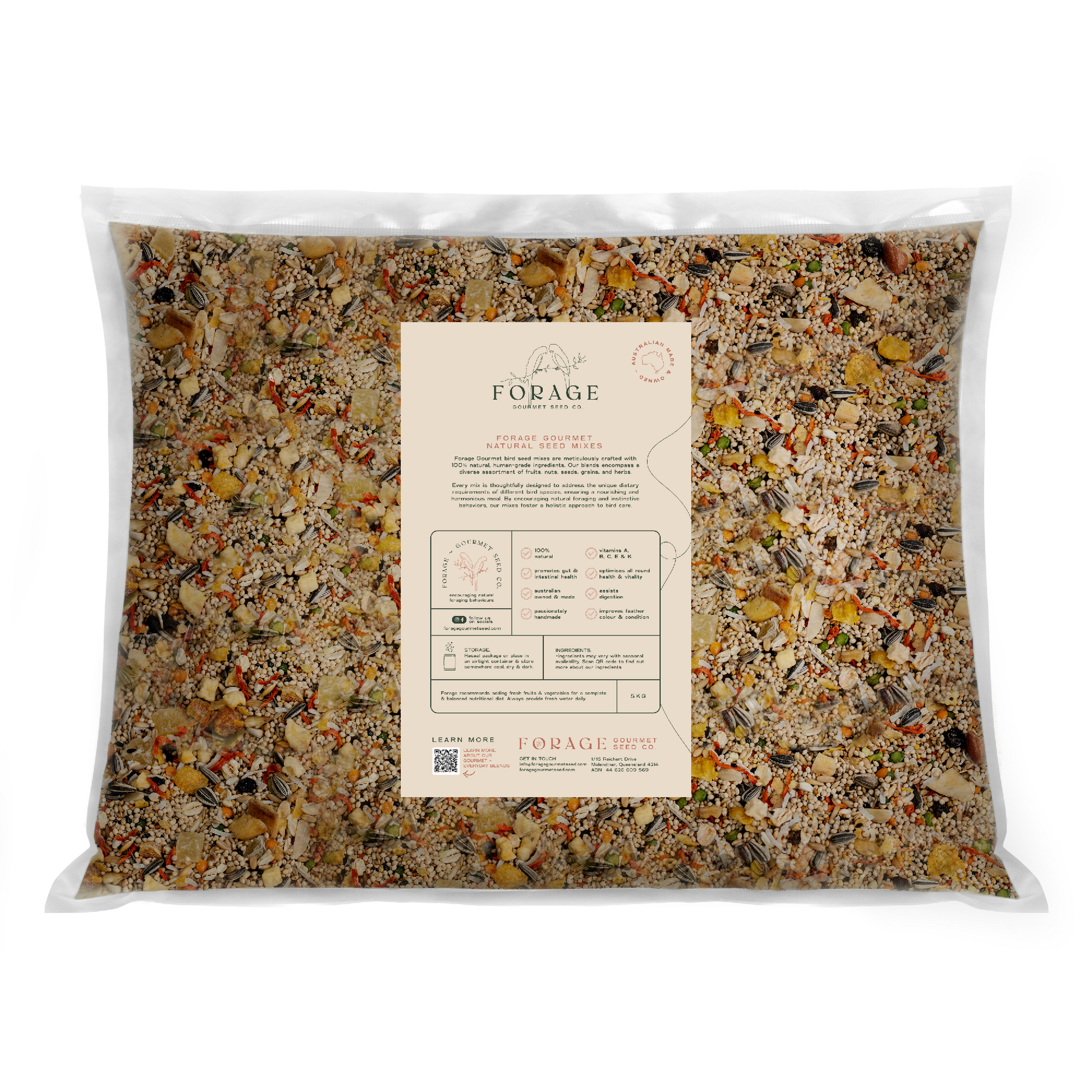 FORAGE SMALL PARROT  5KG