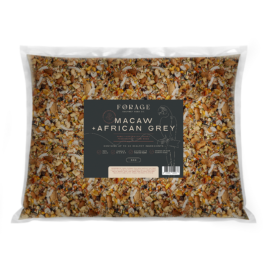 FORAGE MACAW & AFRICAN GREY 5KG