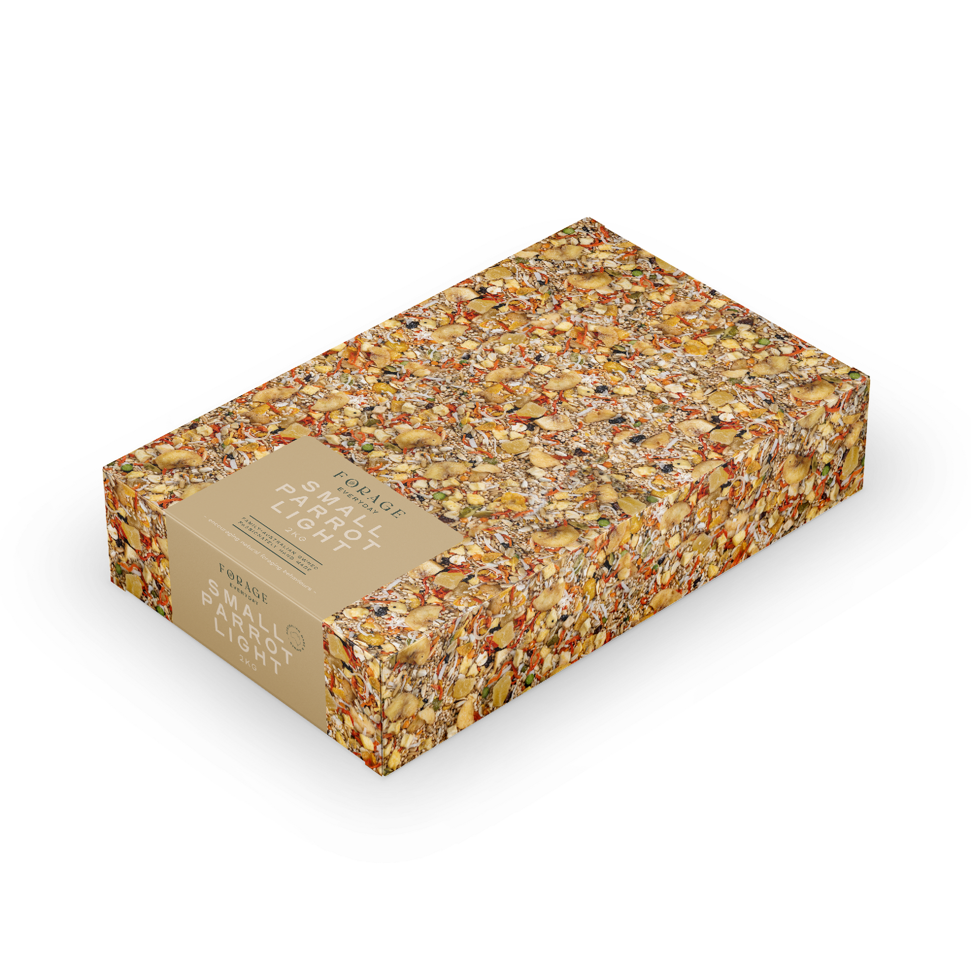 FORAGE EVERYDAY SMALL PARROT  LIGHT 2KG
