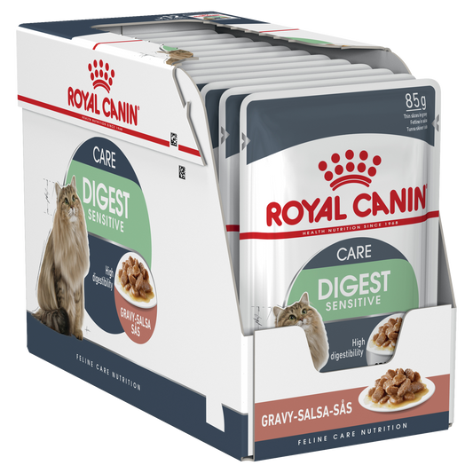 Pack Of ROYAL CANIN CAT DIGESTIVE CARE LOAF 85G