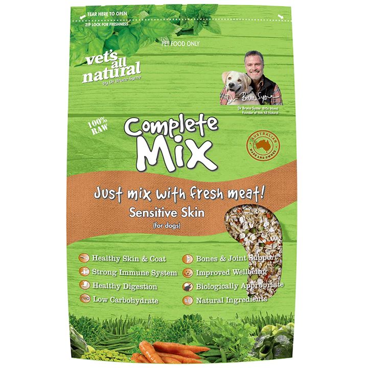 VETS ALL NATURAL COMPLETE MIX 1KG SENSTIVE SKIN