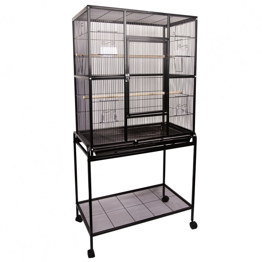 604 CAGE 82X46X152 BLACK