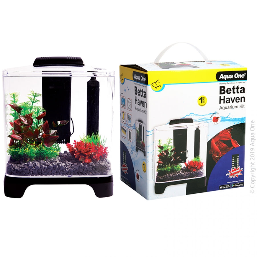 AQUA ONE BETTA HAVEN 7L ACRYLIC AQUARIUM