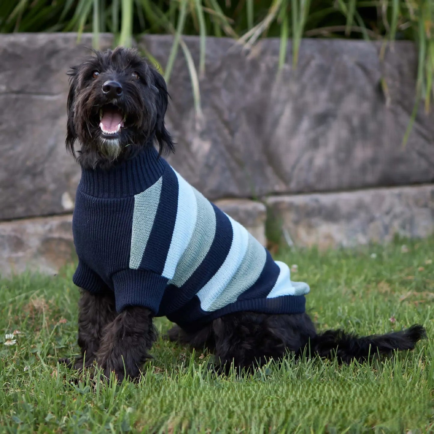 KAZOO COAT CHESTIE JUMPER 46CM BLUE