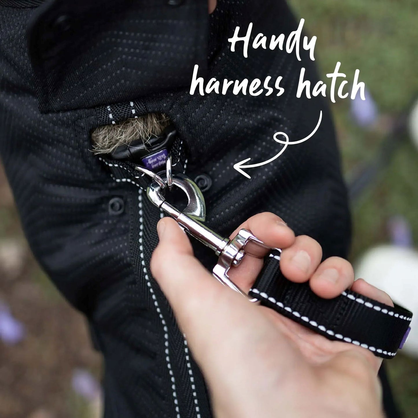 KAZOO ADVENTURE COAT W/HATCH 72CM BLACK