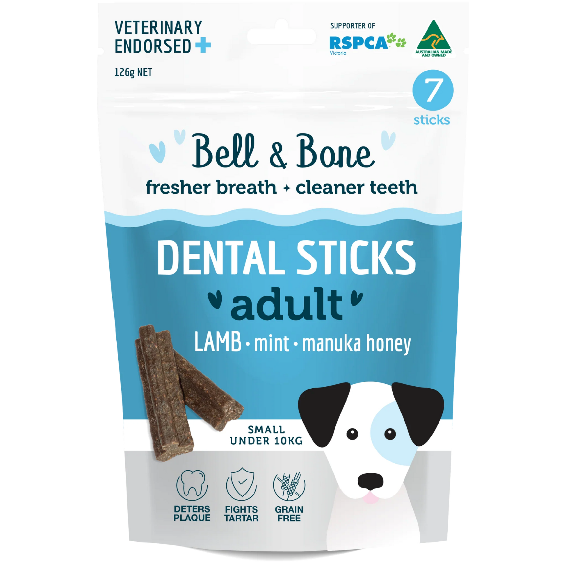 BELL & BONE DENTAL CHEW SMALL LAMB