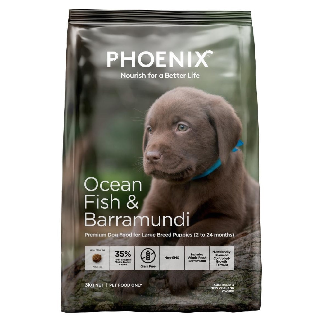PHOENIX PUPPY LARGE BREED FISH 3KG