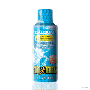 EXO TERRA LIQUID CALCIUM + MAGNESIUM SUPPLEMENT - 120ML