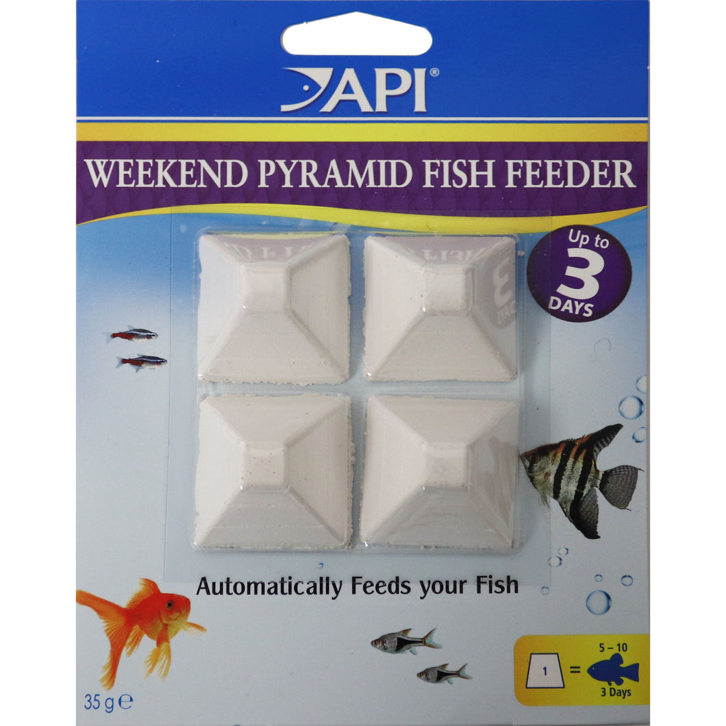 API WEEKND PYRAMID FISH FEED 4PK