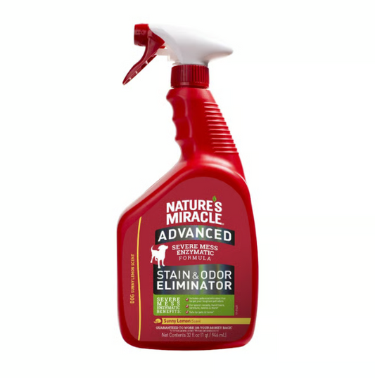 NATURES MIRACLE DOG ADVANCED LEMON 946ML