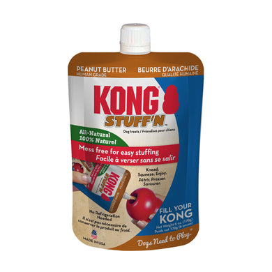 KONG STUFF'N PASTE POUCH PEANUT BUTTER 170G