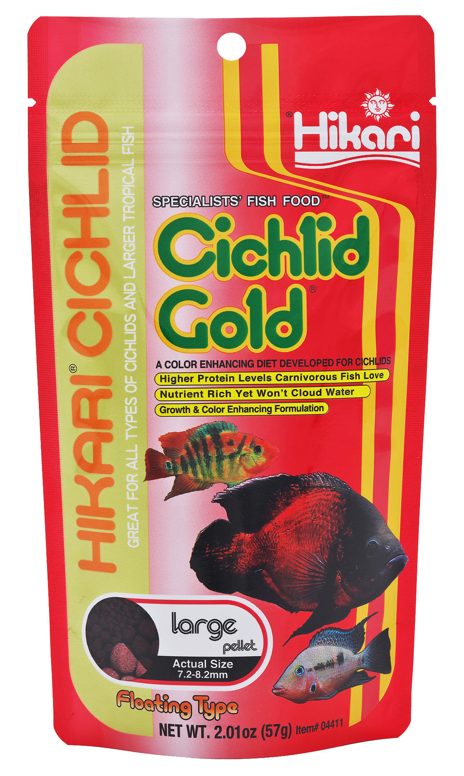 HIKARI CICHLID GOLD LARGE 57G