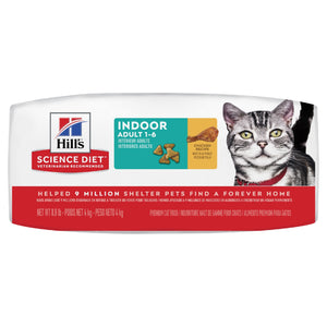 HILL'S SCIENCE DIET INDOOR ADULT DRY CAT FOOD 4KG