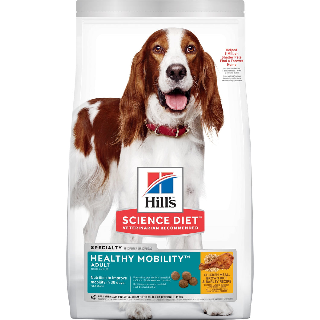 HILL'S SCIENCE DIET HEALTHY MOBILITY ADULT DRY DOG FOOD 12KG