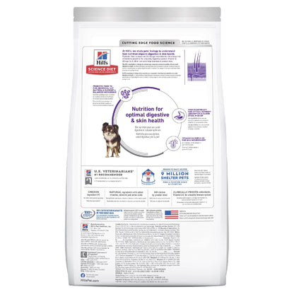 HILL'S SCIENCE DIET SENSITIVE STOMACH & SKIN ADULT SMALL & MINI  DRY DOG FOOD 1.8KG