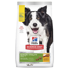 Load image into Gallery viewer, HILL&#39;S SCIENCE DIET ADULT 7+ SENIOR VITALITY DRY DOG FOOD 1.58KG