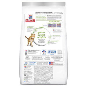 HILL'S SCIENCE DIET ADULT 7+ SENIOR VITALITY DRY CAT FOOD 2.72KG