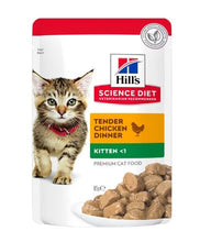 Load image into Gallery viewer, HILL&#39;S SCIENCE DIET KITTEN HEALTHY DEVELOPMENT CHICKEN 85G