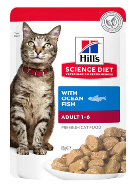 HILL'S SCIENCE DIET ADULT OCEAN FISH 85G