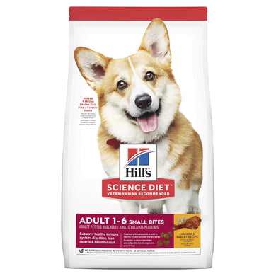 HILL'S SCIENCE DIET ADULT SMALL BITES DRY DOG FOOD 6.8KG