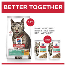 Load image into Gallery viewer, HILL&#39;S SCIENCE DIET PERFECT WEIGHT ADULT DRY CAT FOOD 1.3KG