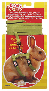 LIVING WORLD GUINEA PIG HARNESS/LEAD SET - GREEN