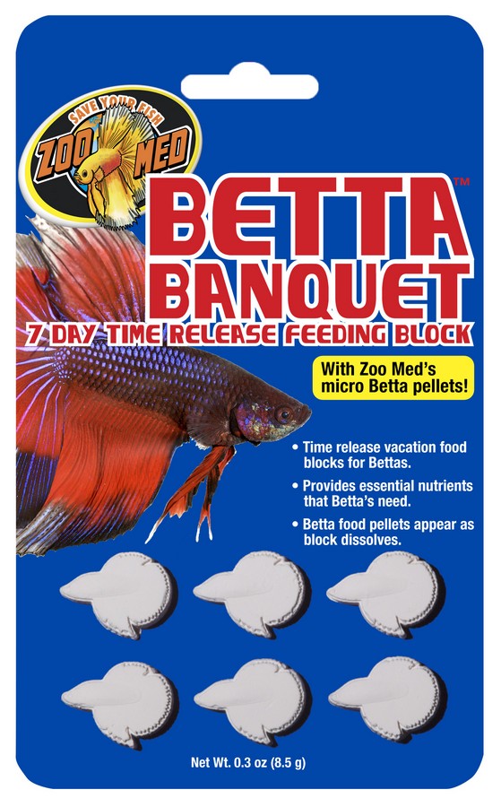 ZOO MED BETTA BANQUET 6 PACK