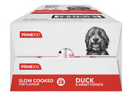 Pack Of PRIME100 SPD SLOW COOKED DUCK & SWEET POTATO 354G