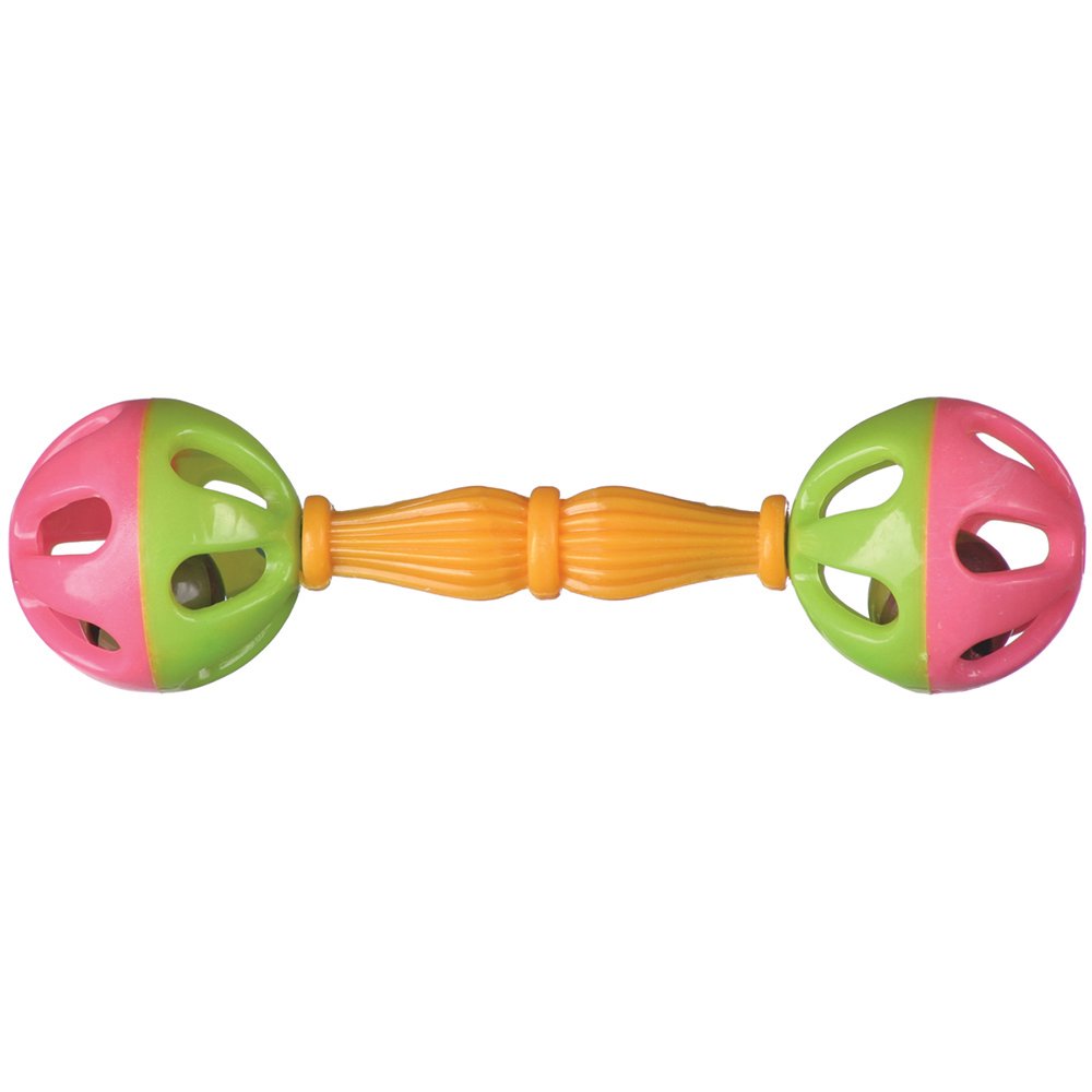 SUPERBIRD BIRDIE BARBELL FOOT TOY