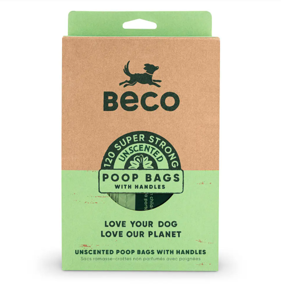 BECO BAGS 120PK WITH HANDLES