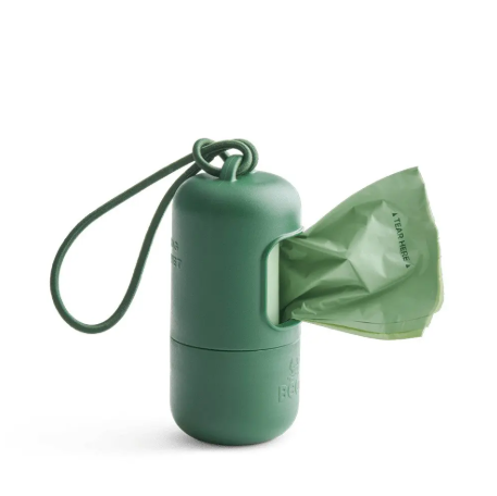 BECO RECYCLED POOP BAG DISPENSER W/15 BAGS