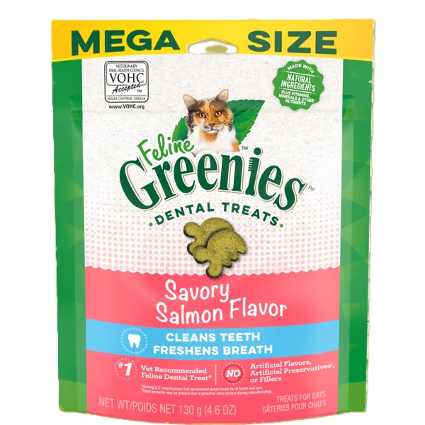 GREENIES FELINE SALMON 130G