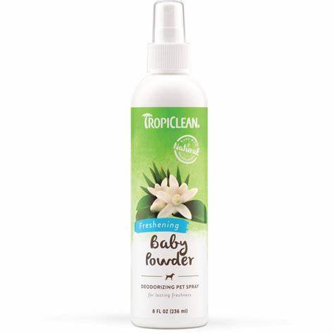 TROPICLEAN BABY POWDER MIST SPRAY 236ML