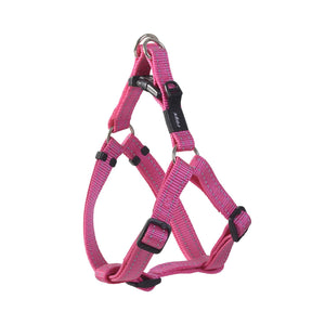 ROGZ STEP-IN HARNESS PINK MEDIUM