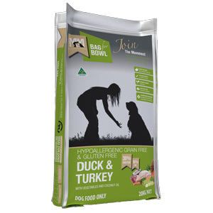 MEALS FOR MUTTS GRAIN FREE DUCK & TURKEY 20KG