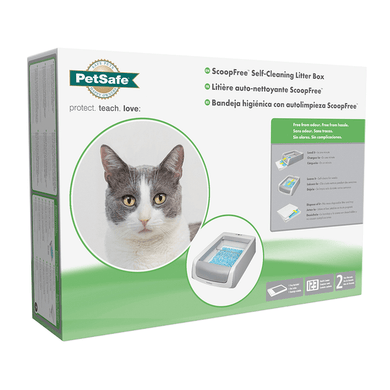 SCOOP FREE SELF-CLEANING LITTER BOX