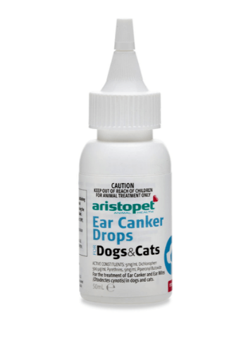 ARISTOPET EAR CANKER DROPS 50ML