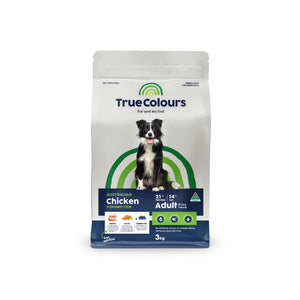 TRUE COLOURS ADULT CHICKEN & BROWN RICE 3KG