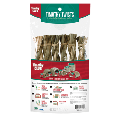 OXBOW TIMOTHY HAY TWIST 6PK