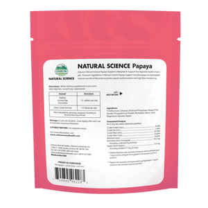 OXBOW NATURAL SCIENCE PAPAYA SUPPORT 33G