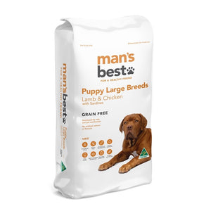 MANS BEST PUPPY LAMB & CHICKEN LARGE BREED 12KG