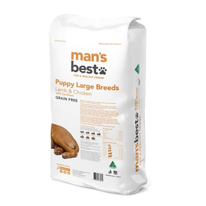 MANS BEST PUPPY LAMB & CHICKEN LARGE BREED 12KG